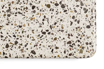 Mesa de jantar Terrazzo Ø70 cm - Grey terrazzo-anthracite - HAY