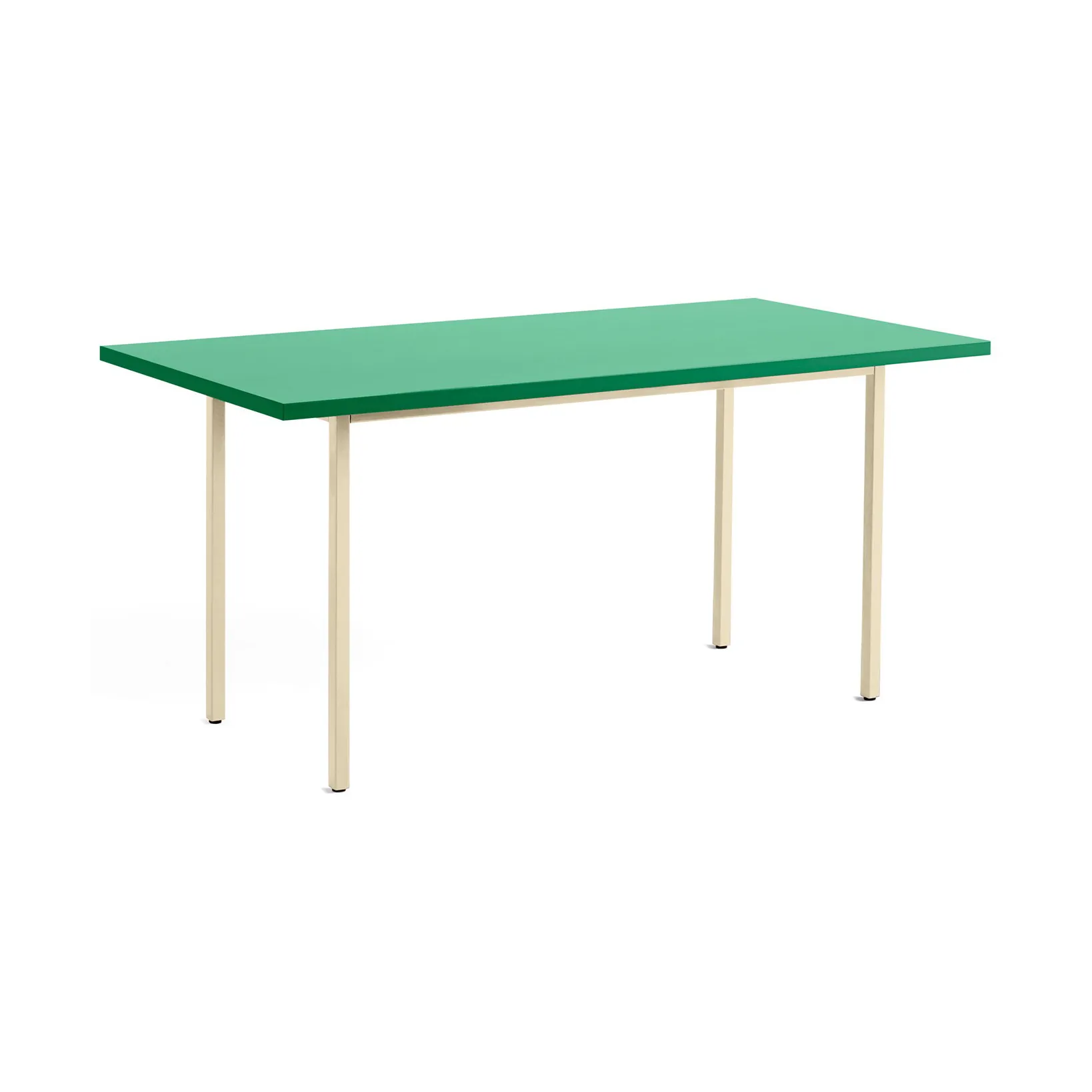 Mesa de jantar Two-Colour 82x160 cm, Ivory-green mint HAY