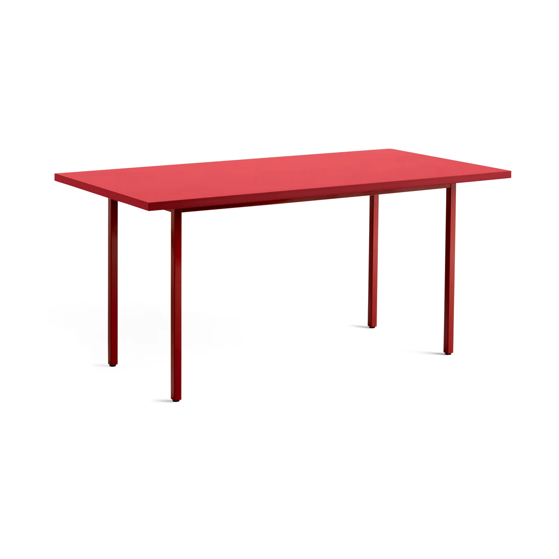 Mesa de jantar Two-Colour 82x160 cm, Maroon red-red HAY