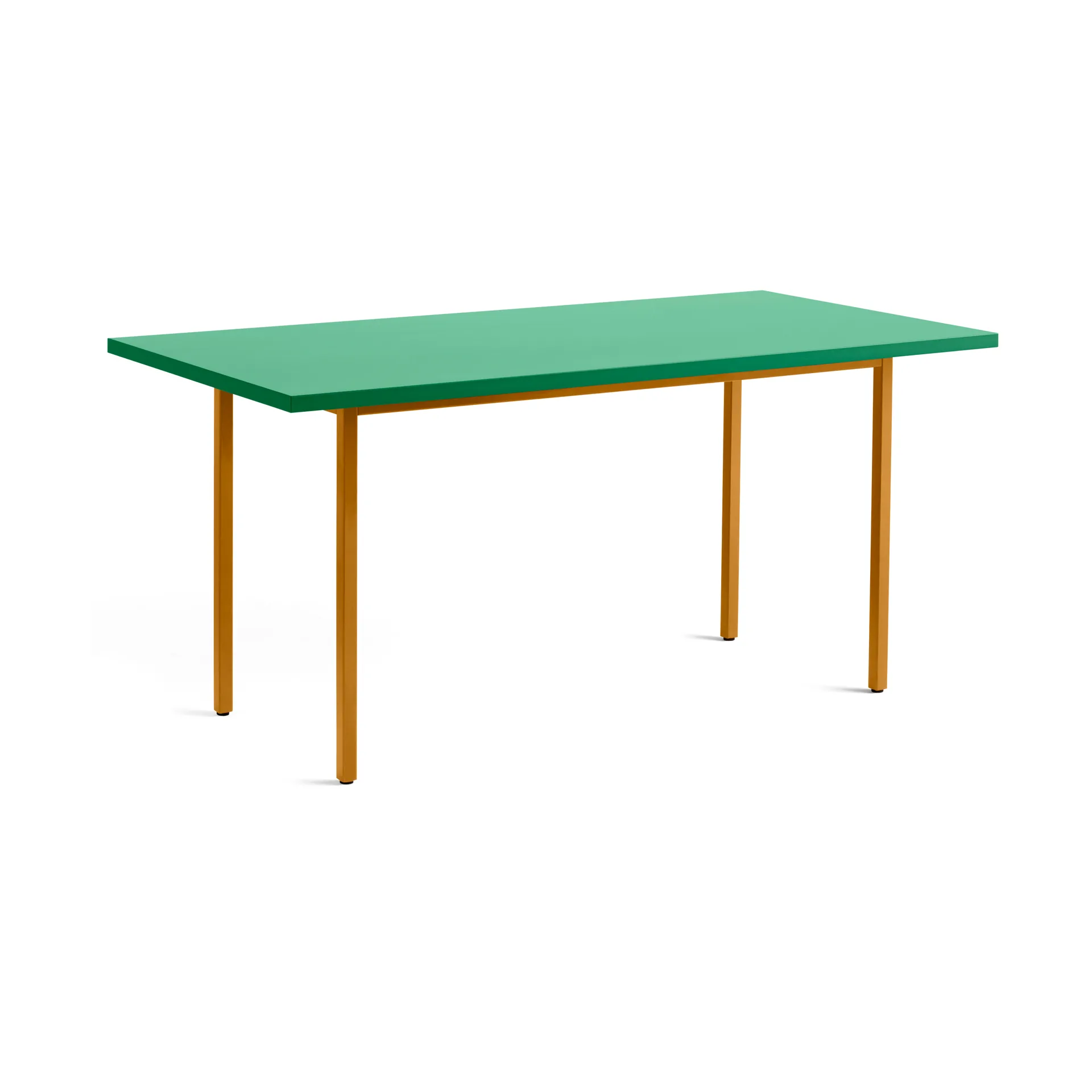 Mesa de jantar Two-Colour 82x160 cm, Ochre-green mint HAY