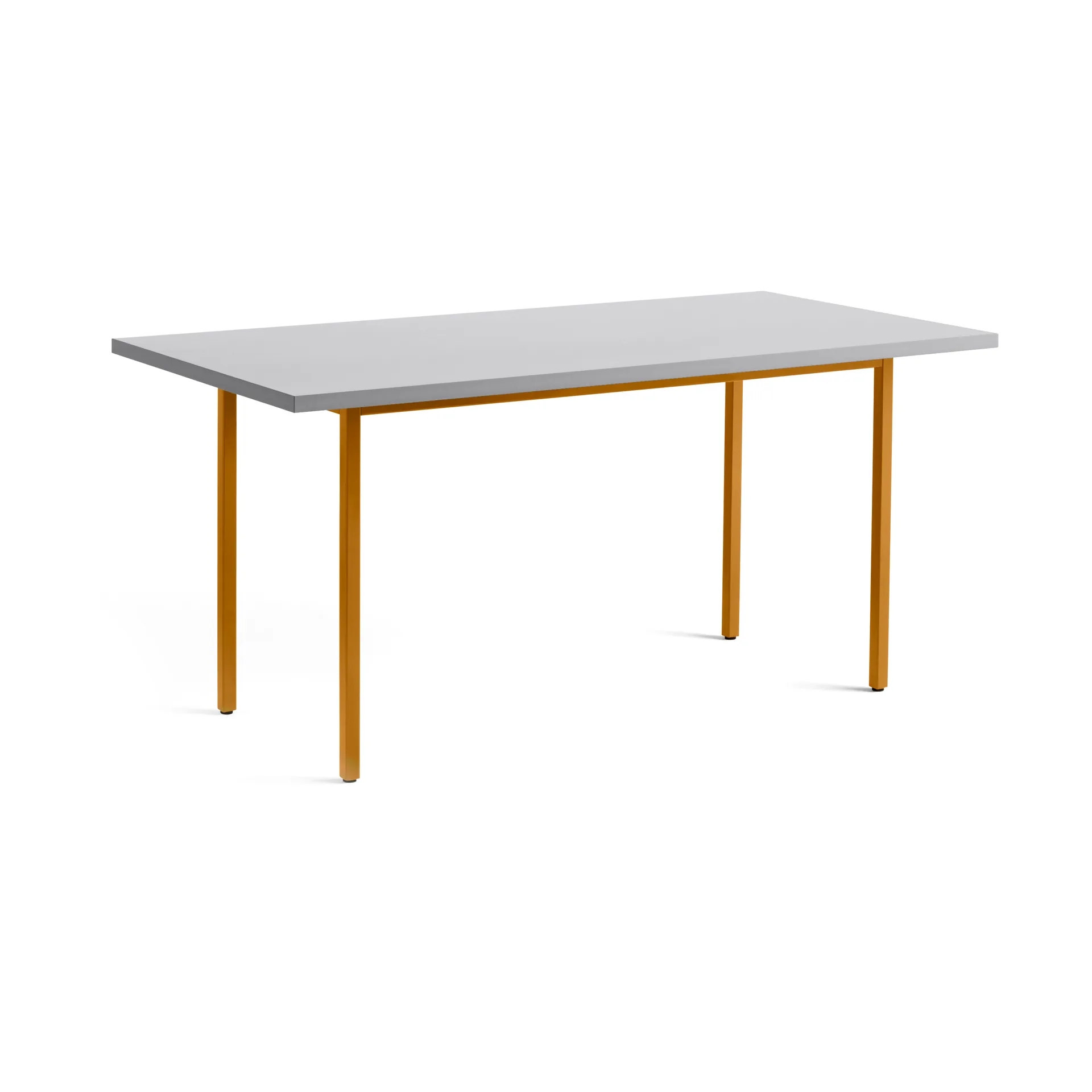 Mesa de jantar Two-Colour 82x160 cm, Ochre-light grey HAY