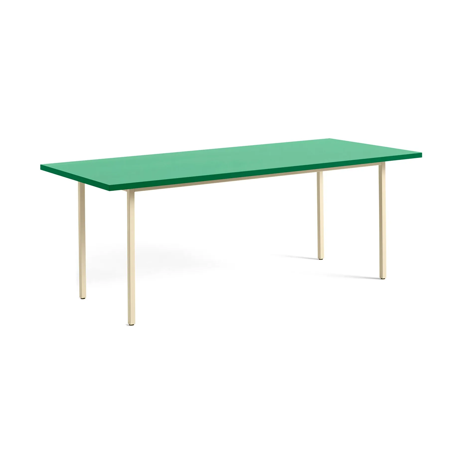 Mesa de jantar Two-Colour 90x200 cm, Ivory-green mint HAY
