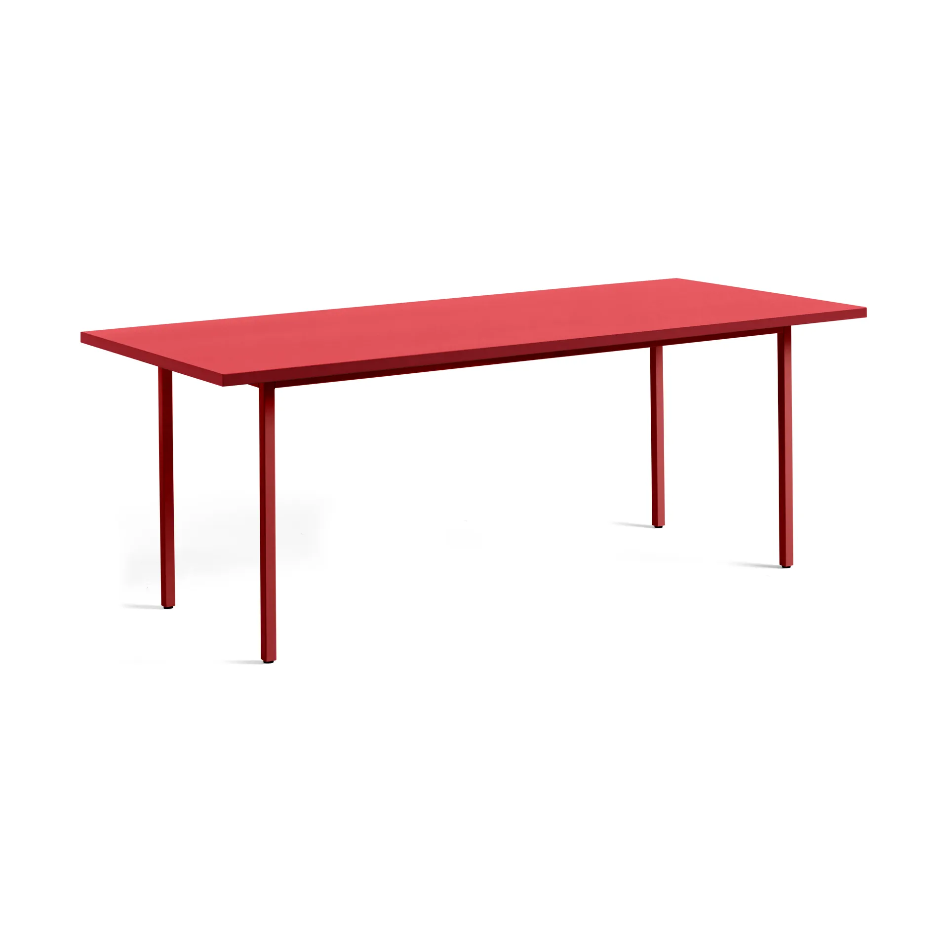 Mesa de jantar Two-Colour 90x200 cm, Maroon red-red HAY