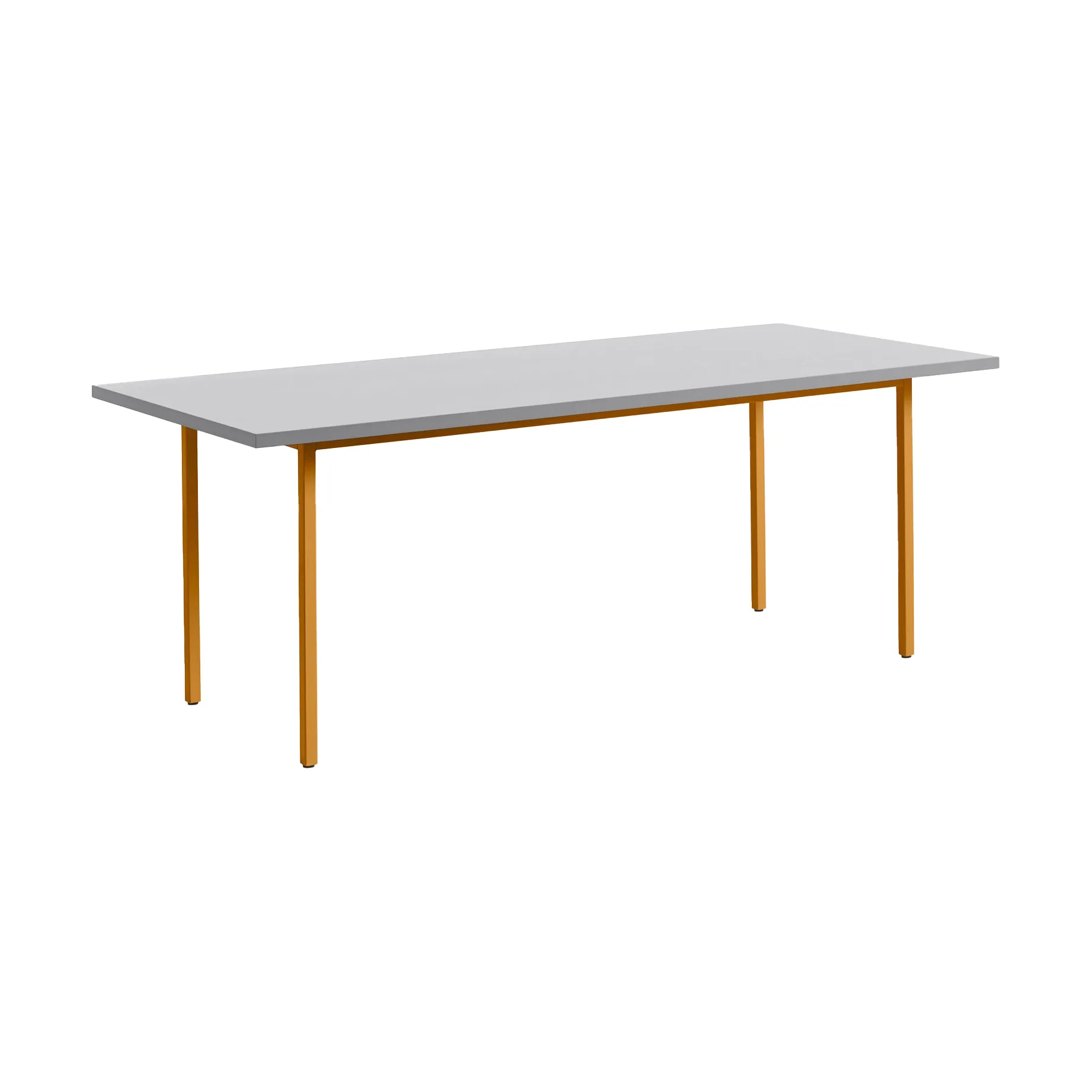 Mesa de jantar Two-Colour 90x200 cm, Ochre-light grey HAY
