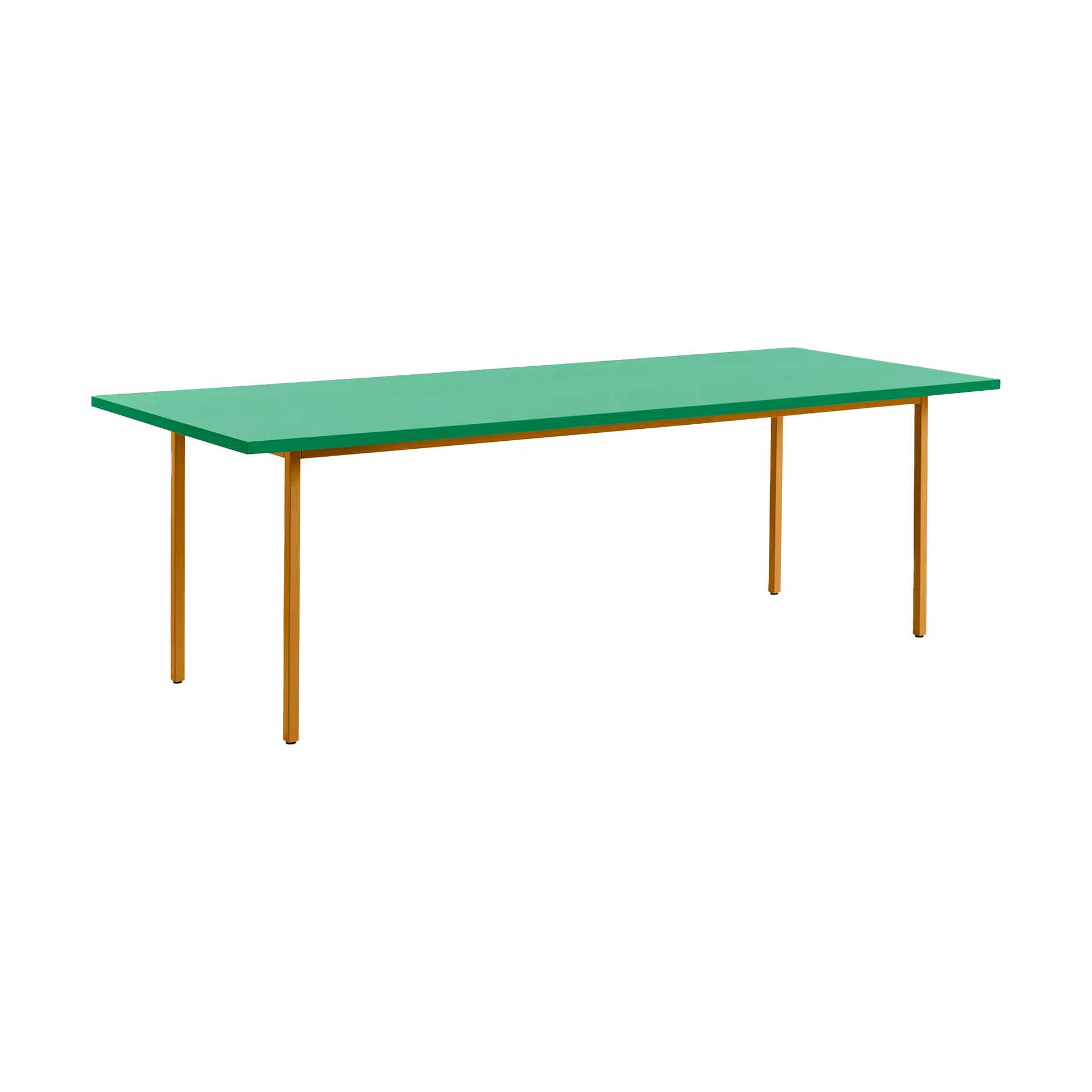 Mesa de jantar Two-Colour 90x240 cm, Ochre-green mint HAY