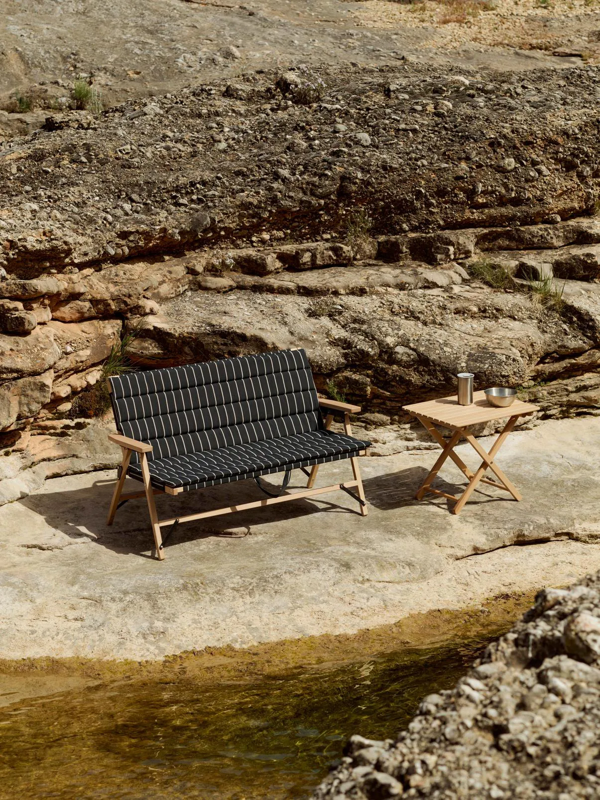 Mesa de mercado para exterior dobrável, Bok, large HAY