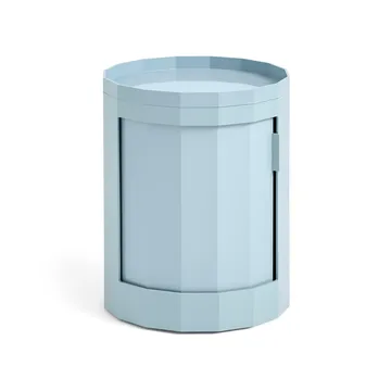 Mesa lateral Facet Cabinet 100 - Misty blue - HAY
