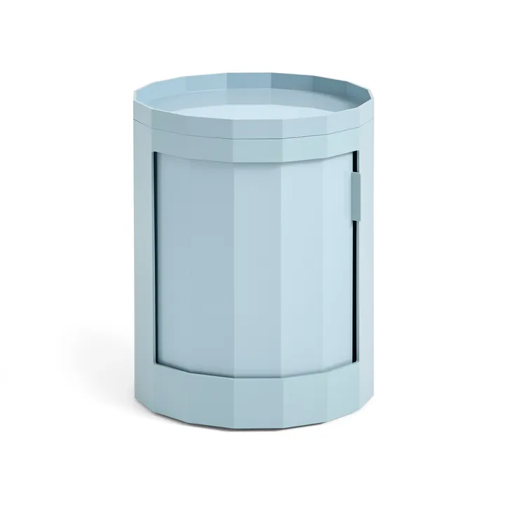 Mesa lateral Facet Cabinet 100 - Misty blue - HAY