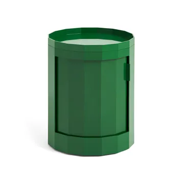 Mesa lateral Facet Cabinet 100 - Spinach green - HAY