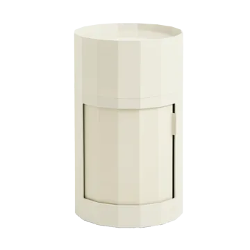 Mesa lateral Facet Cabinet 101 - Eggshell - HAY