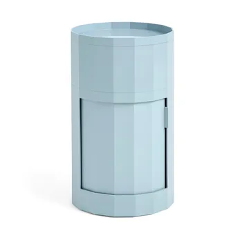 Mesa lateral Facet Cabinet 101 - Misty blue - HAY