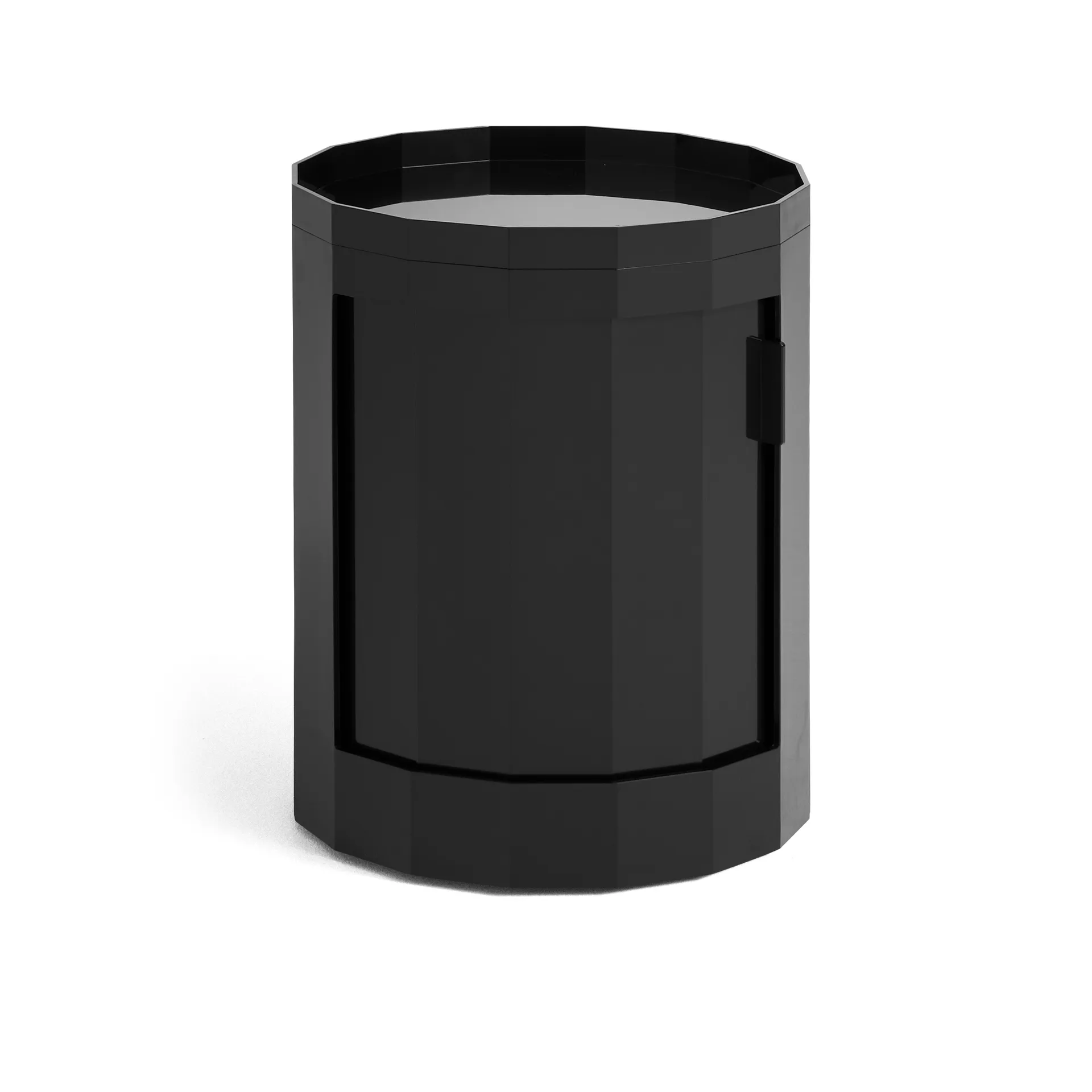 Mesa lateral Facet Cabinet low 49 cm, Anthracite HAY