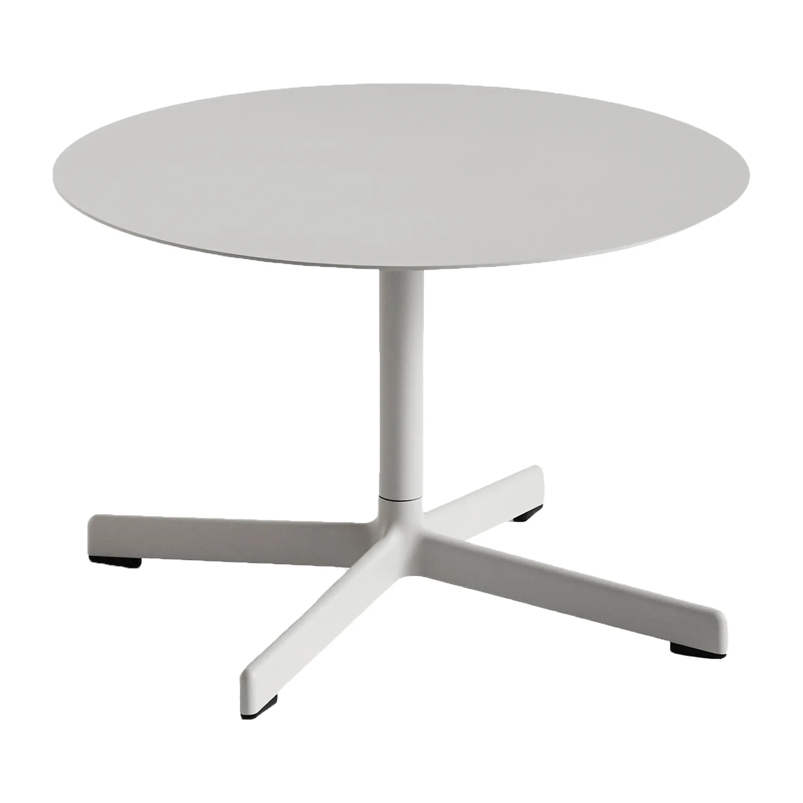 Mesa Neu Low Table Ø60 cm, Sky grey HAY