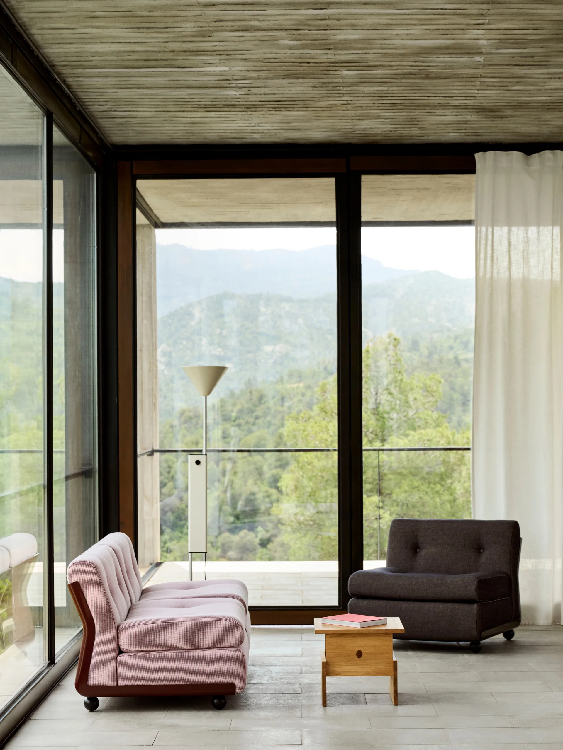 Módulo de sofá Amanta, Antracite–Yuma 1010, 1 lugar / poltrona HAY