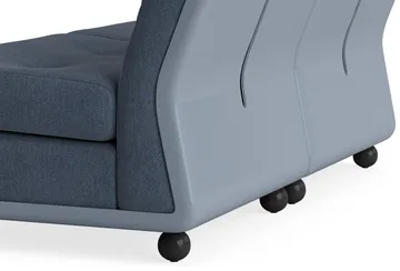 Módulo de sofá Amanta - Azul gelo–Turfa azul, 2 lugares - HAY