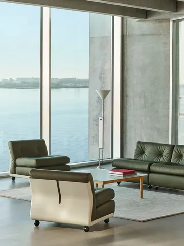 Módulo de sofá Amanta - Bege creme–Sense forest, 1 lugar / poltrona - HAY