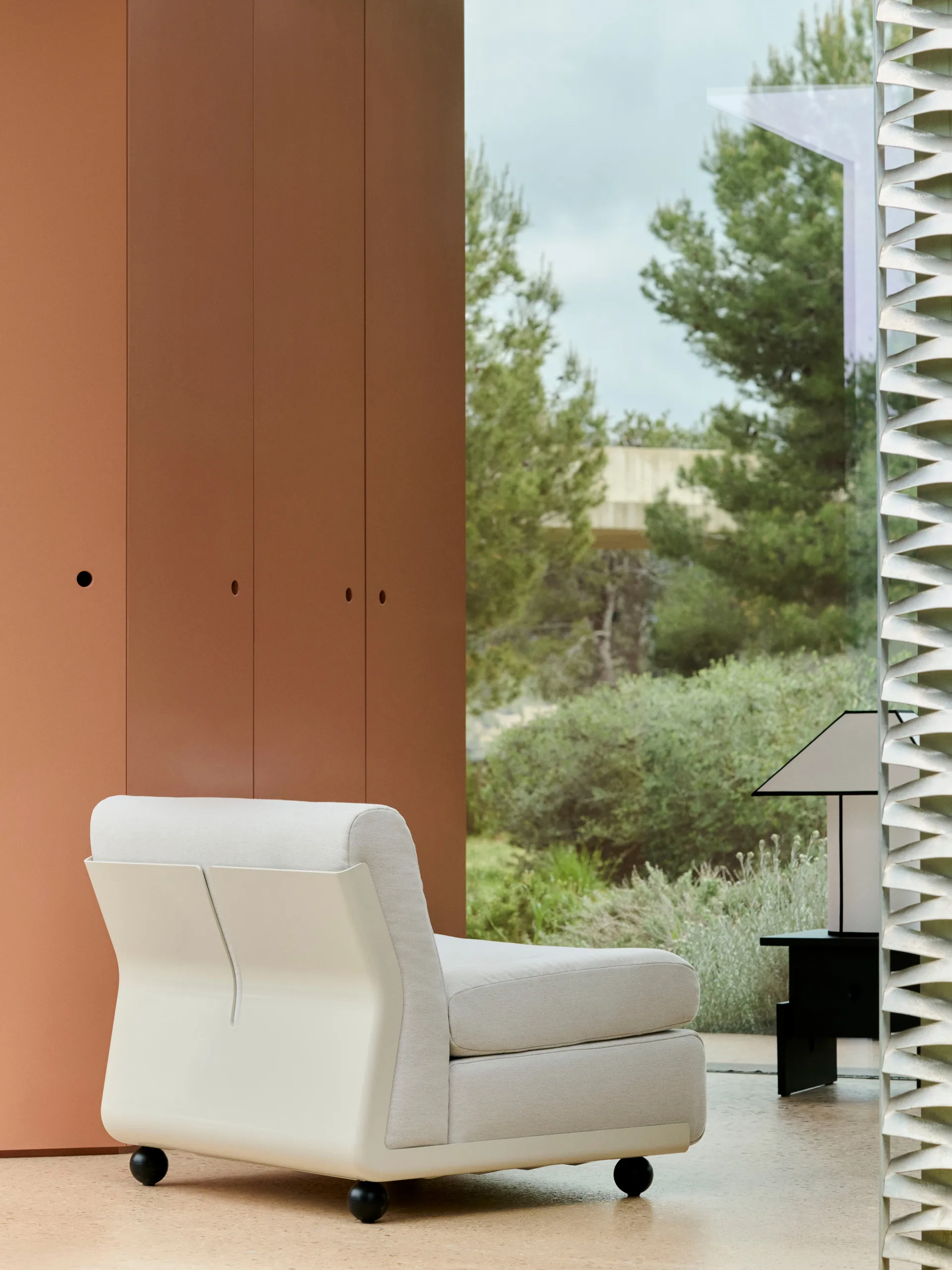 Módulo de sofá Amanta, Bege creme–Story 102, 1 lugar / poltrona HAY