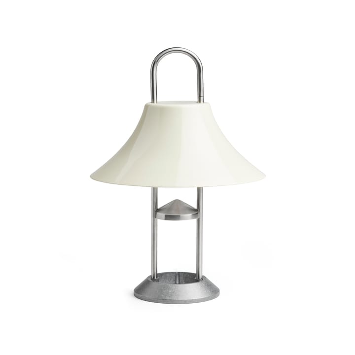 Mousqueton candeeiro de mesa portátil - Oyster white - HAY