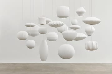 Nelson Bubble Angled Sphere candeeiro suspenso S - Off white - HAY