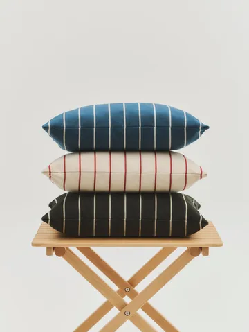 Outdoor Market almofada - Black-beige, 45x35 cm - HAY