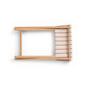 Outdoor Market banco dobrável - Beige-red - HAY