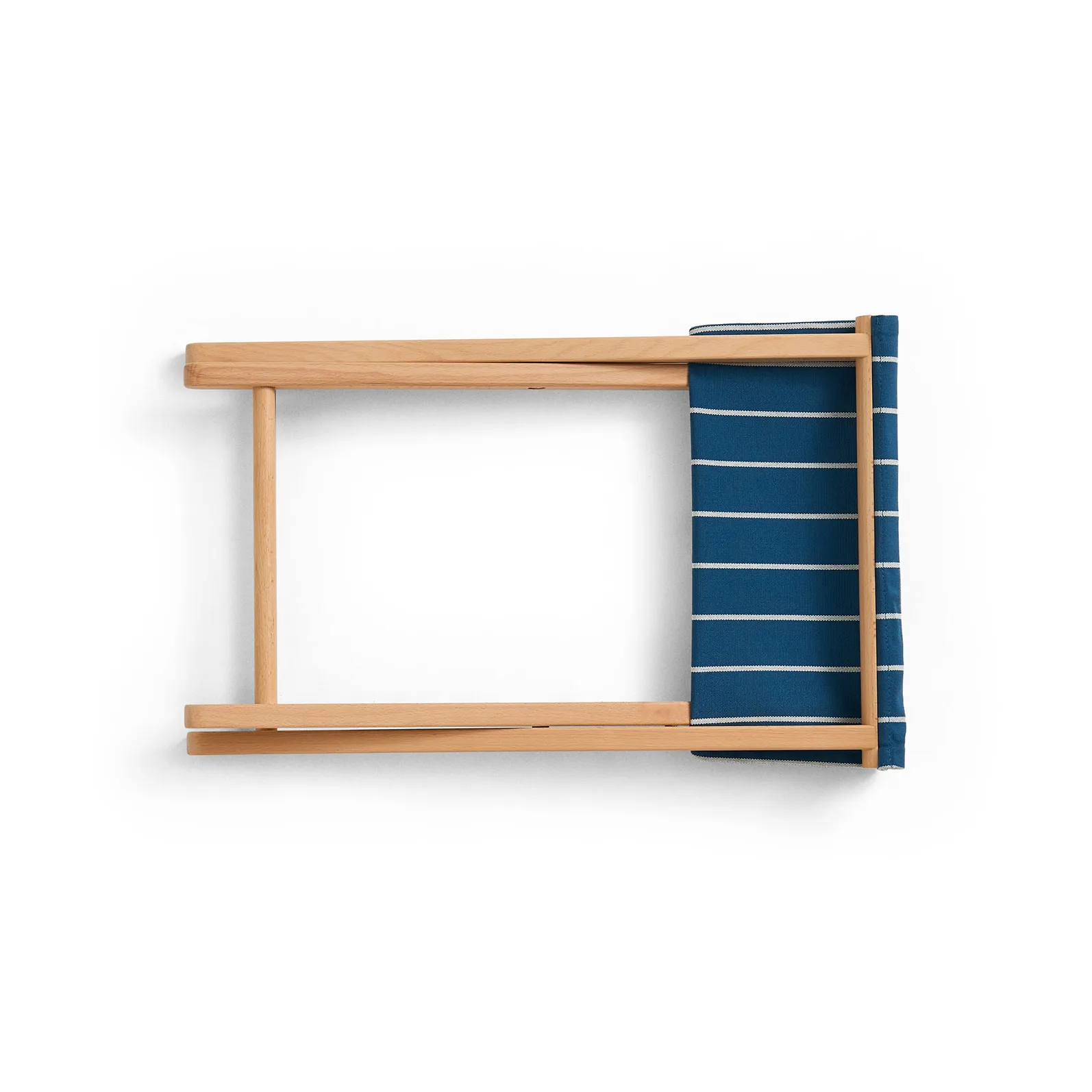 Outdoor Market banco dobrável, Blue-bege HAY