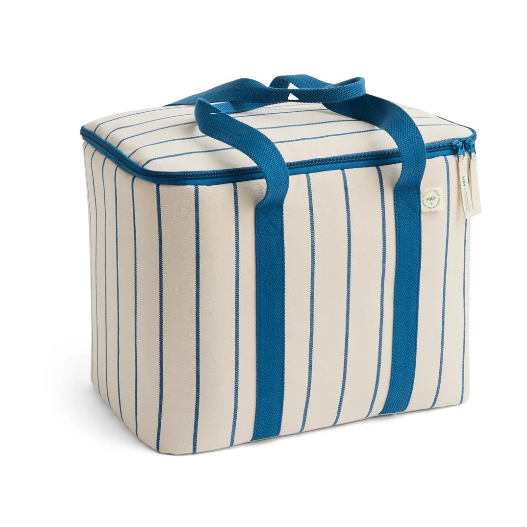 Outdoor Market bolsa térmica, Blue-bege HAY