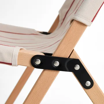 Outdoor Market cadeira dobrável - Bege-red - HAY