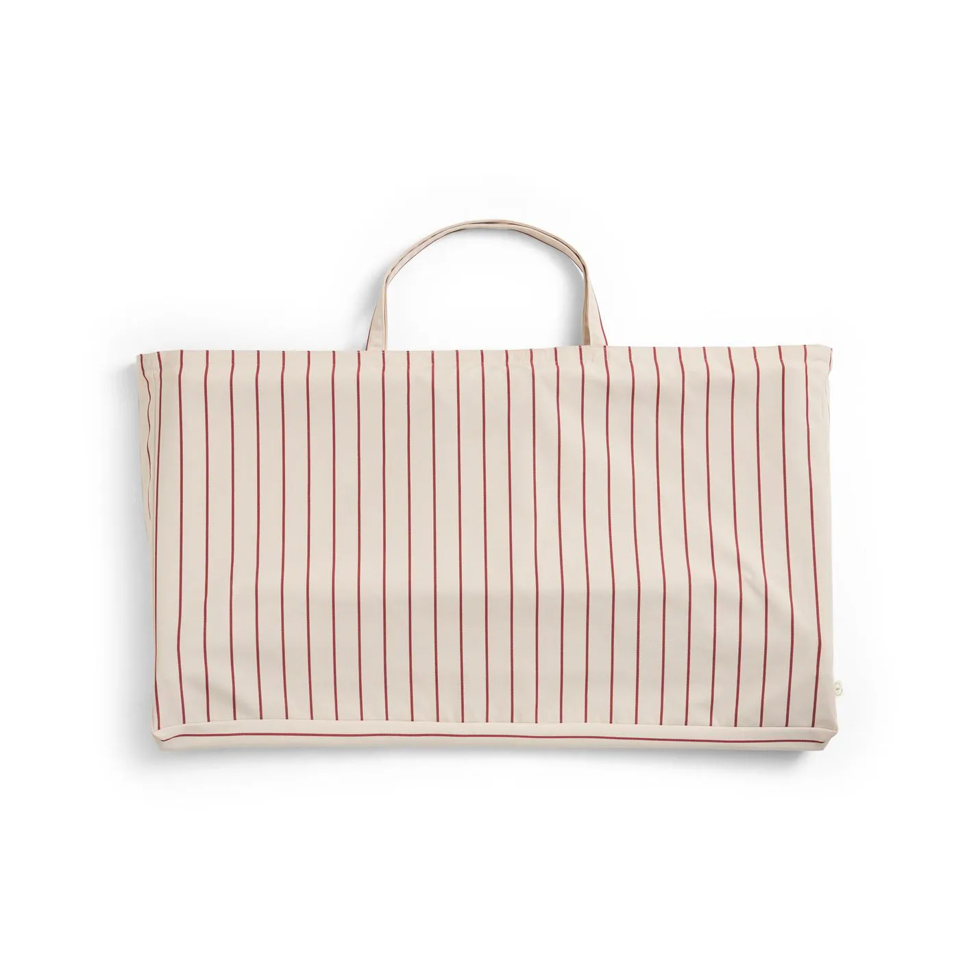 Outdoor Market sofá dobrável, Bege-vermelho, 2 lugares HAY