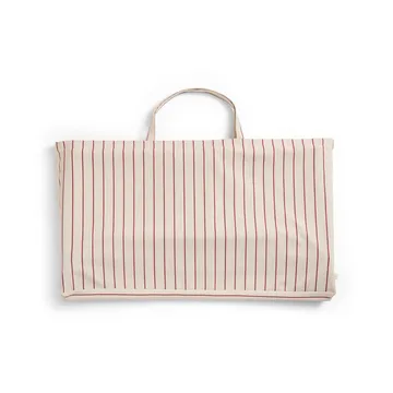 Outdoor Market sofá dobrável - Bege-vermelho, 2 lugares - HAY