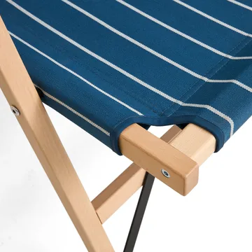 Outdoor Market sofá dobrável - Blue-bege, 2 lugares - HAY