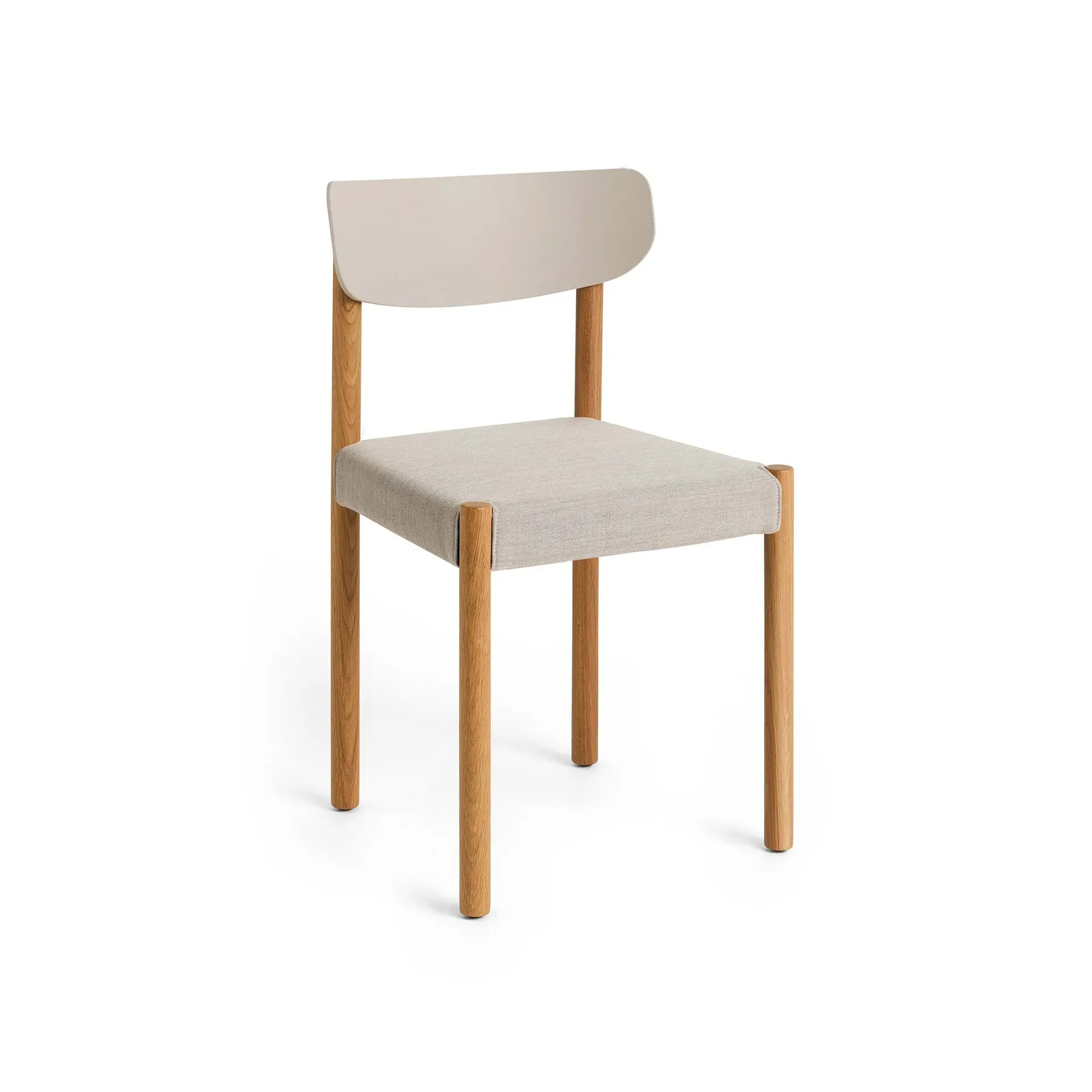 Pack Chair 11 cadeira, Carvalho oleado-chalk grey-Remix 126 HAY