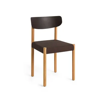 Pack Chair 11 cadeira - Carvalho oleado-graphite brown-Remix 356 - HAY