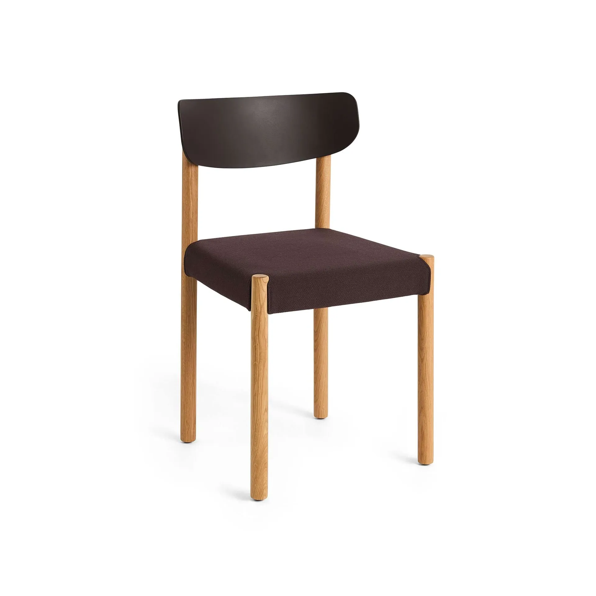 Pack Chair 11 cadeira, Carvalho oleado-graphite brown-Steelcut 695 HAY