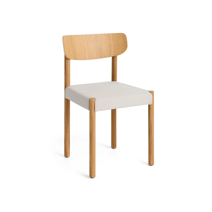 Pack Chair 11 cadeira - Carvalho oleado-Steelcut 220 - HAY