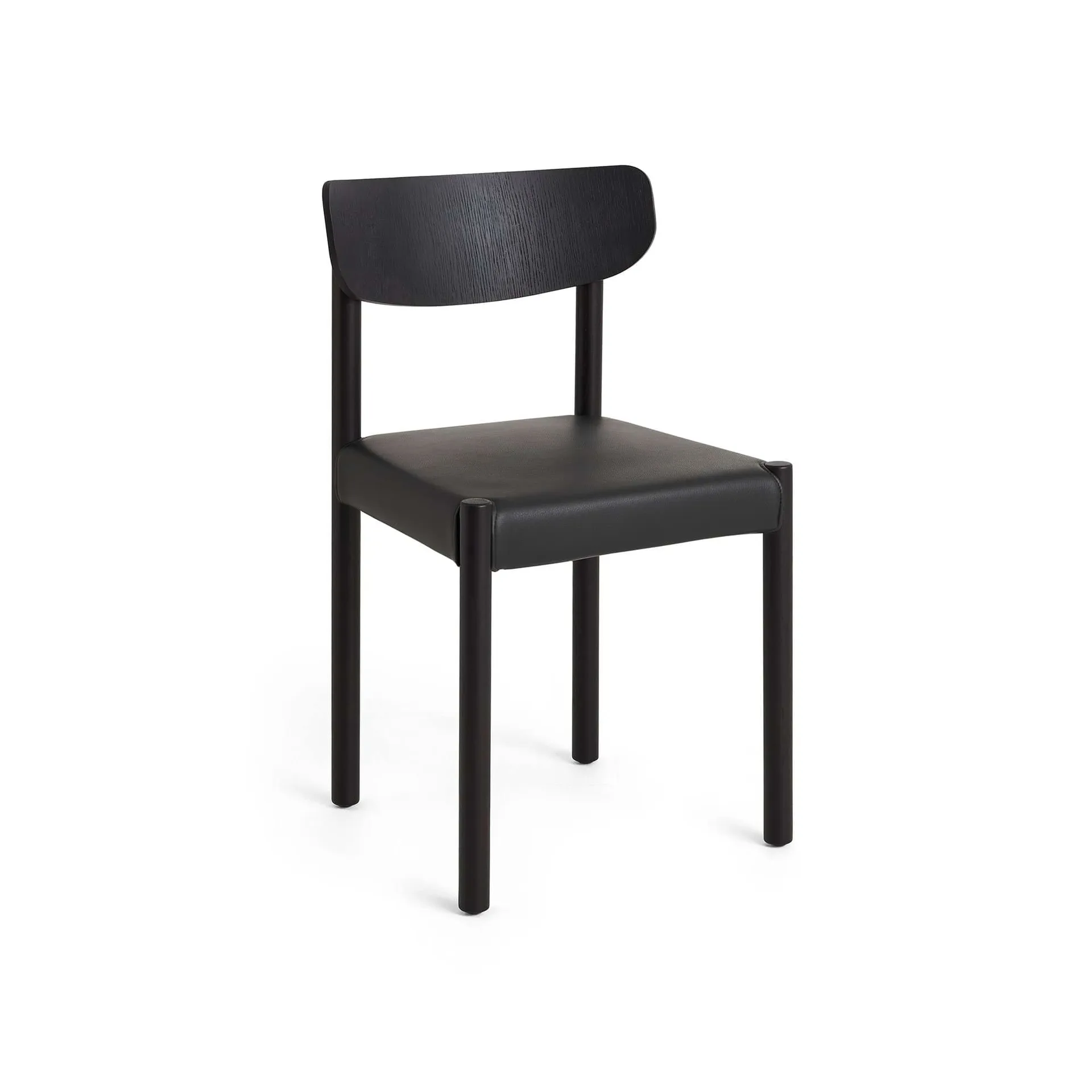 Pack Chair 11 cadeira, Iron black carvalho-Grano black HAY