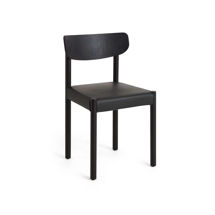 Pack Chair 11 cadeira - Iron black carvalho-Grano black - HAY