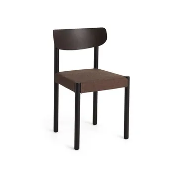 Pack Chair 11 cadeira - Iron black carvalho-graphite brown-Remix 356 - HAY
