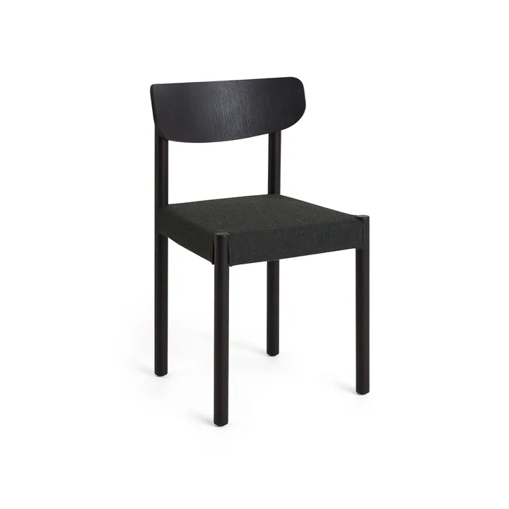 Pack Chair 11 cadeira - Iron black carvalho-Remix 973 - HAY