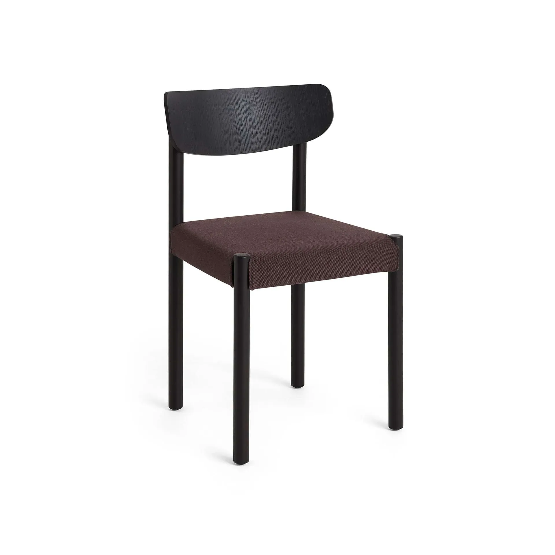 Pack Chair 11 cadeira, Iron black carvalho-Steelcut 695 HAY