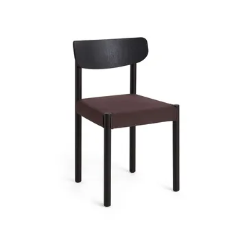 Pack Chair 11 cadeira - Iron black carvalho-Steelcut 695 - HAY