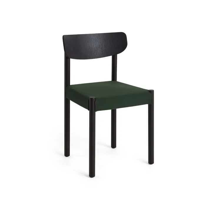 Pack Chair 11 cadeira - Iron black carvalho-Steelcut 975 - HAY
