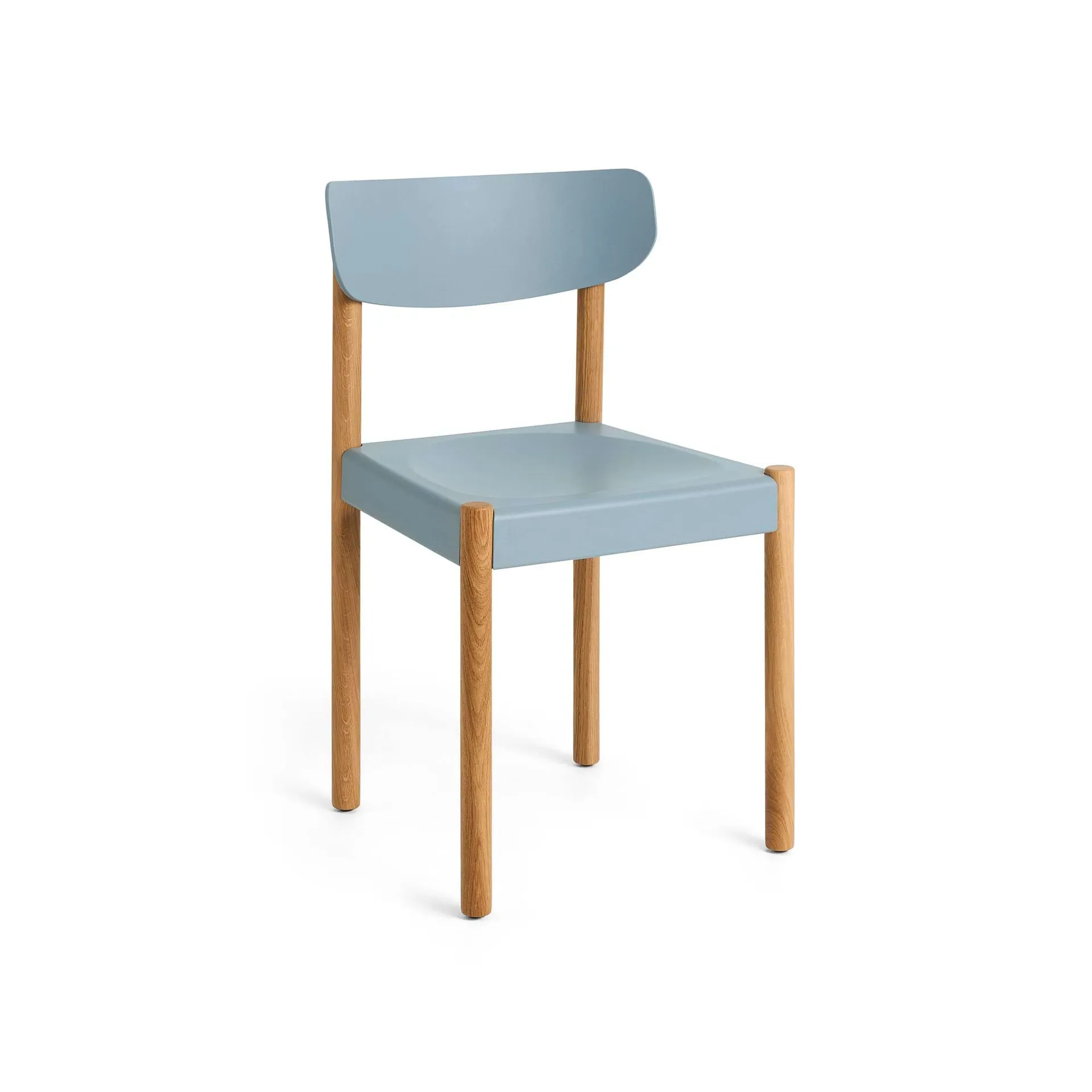 Pack Chair cadeira 10, Carvalho oleado-ash blue HAY
