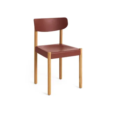Pack Chair cadeira 10 - Carvalho oleado-hull red - HAY