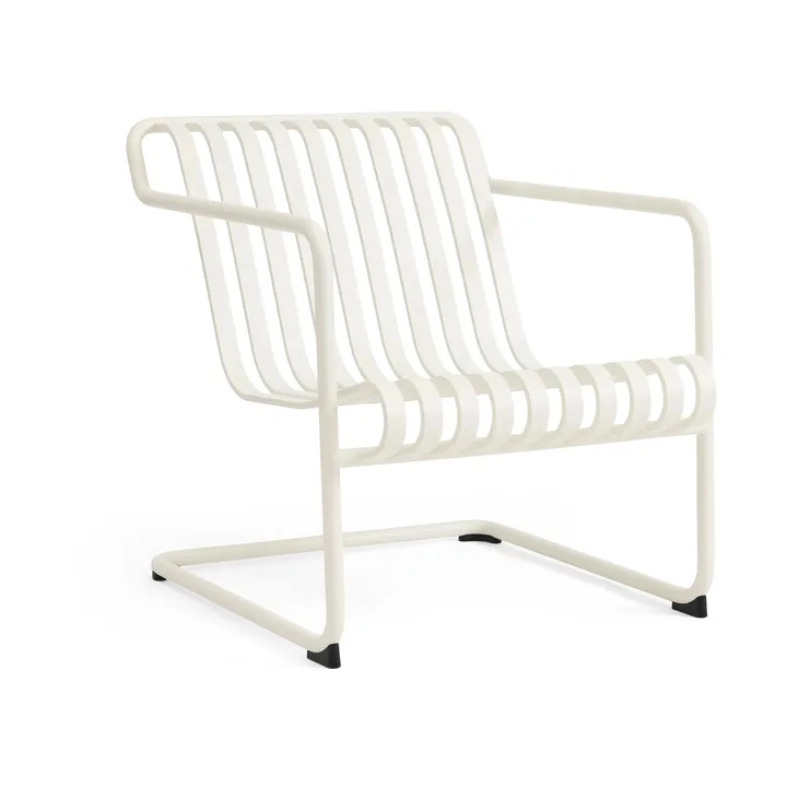 Palissade Cantilever Low poltrona lounge - Creme branco - HAY