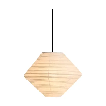 Paper Shade Diamond abajur - Branco clássico, Ø50 cm - HAY