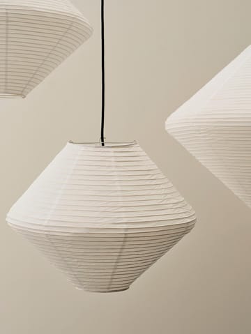 Paper Shade Diamond abajur - Branco clássico, Ø50 cm - HAY