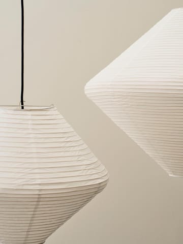 Paper Shade Diamond abajur - Branco clássico, Ø80 cm - HAY