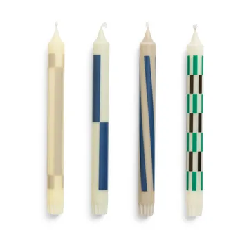 Pattern mistura de velas 4 unidades - Cream-dark - HAY
