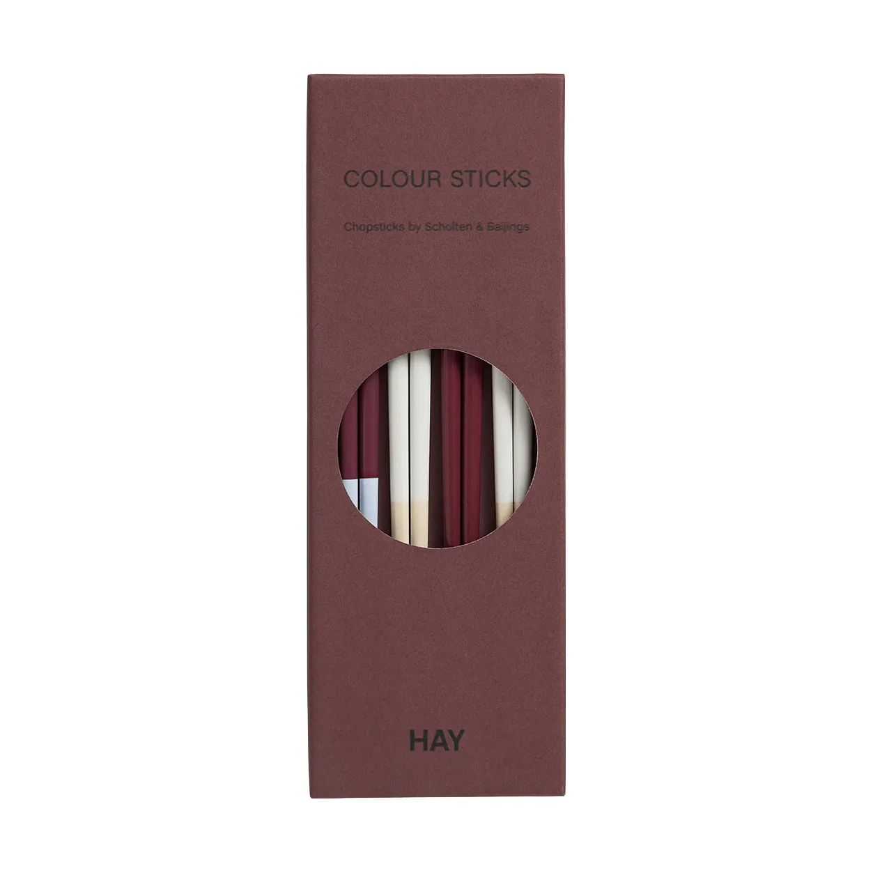 Pauzinhos Colour, conjunto de 4, Subtil HAY